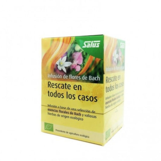 Salus Flores de Bach Infusión Rescate Bio 15 Filtros-1