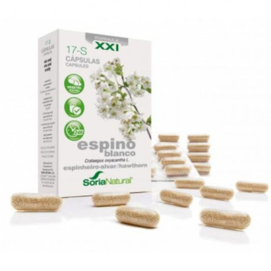 Soria Natural XXI 17-S Espino Blanco 30 Cápsulas-1