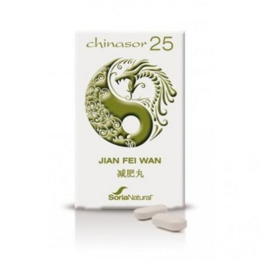 Soria Natural Chinasor 25 Jian Fei Wan 30 Comprimidos-1