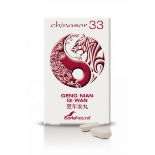 Soria Natural Chinasor 33 Geng Nian Qi Wan 30 Comprimidos-1
