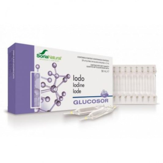 Soria Natural Glucosor Iodo 2 ml 28 Viales-1