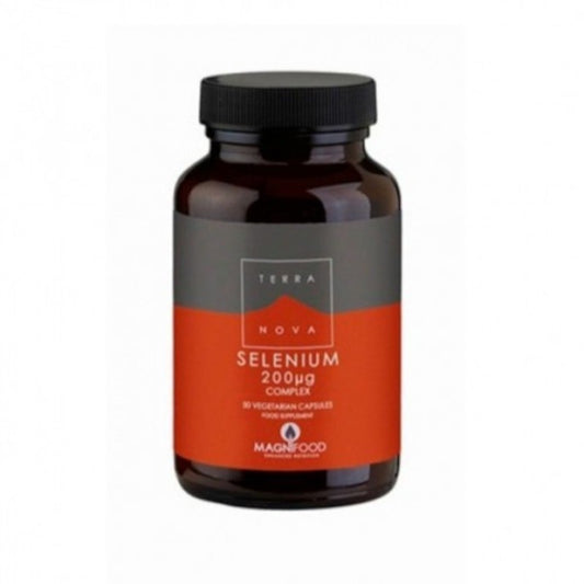 Terranova Selenium 200 µg Complex 50 Cápsulas-1