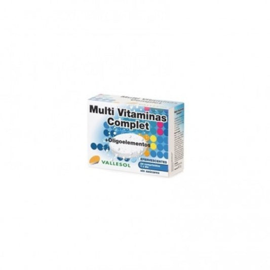 Vallesol Multivitaminas + Oligoelementos Efervescente 24 Comprimidos-1