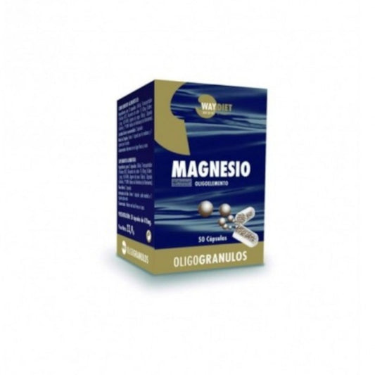 Waydiet Magnesio Oligogránulos 50 Cápsulas-1