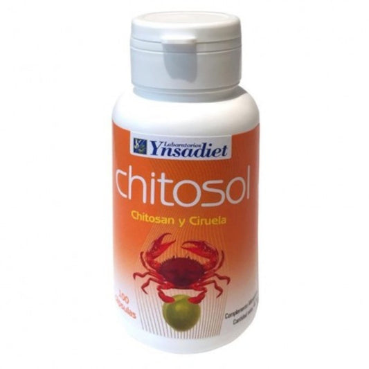 Ynsadiet Chitosol Chitosán y Ciruela 100 Cápsulas-1