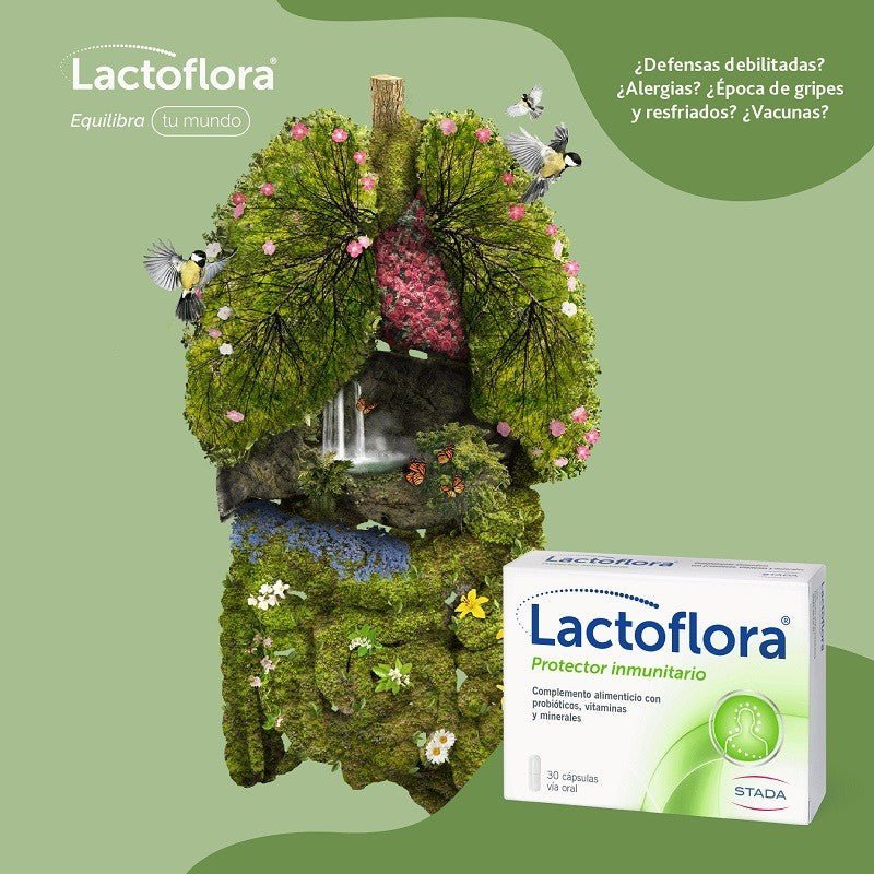 LACTOFLORA Protector Inmunitario Adultos 2x30 Caps【PACK AHORRO】-3