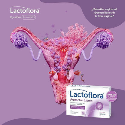 LACTOFLORA Protector Íntimo 2x20 Caps【PACK AHORRO】-3