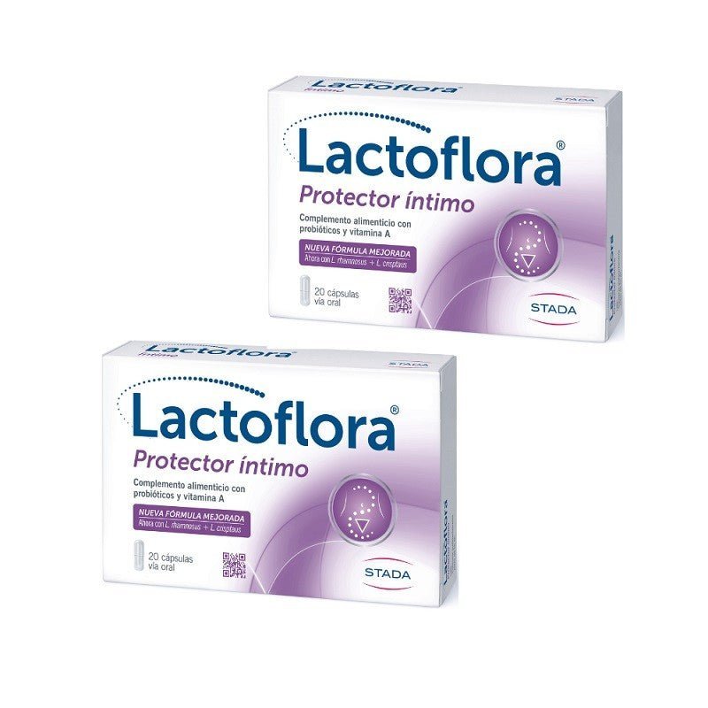 LACTOFLORA Protector Íntimo 2x20 Caps【PACK AHORRO】-1