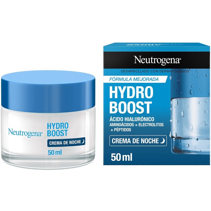 Neutrogena Hydro Boost Crema de Noche Hidratante 50ml-6
