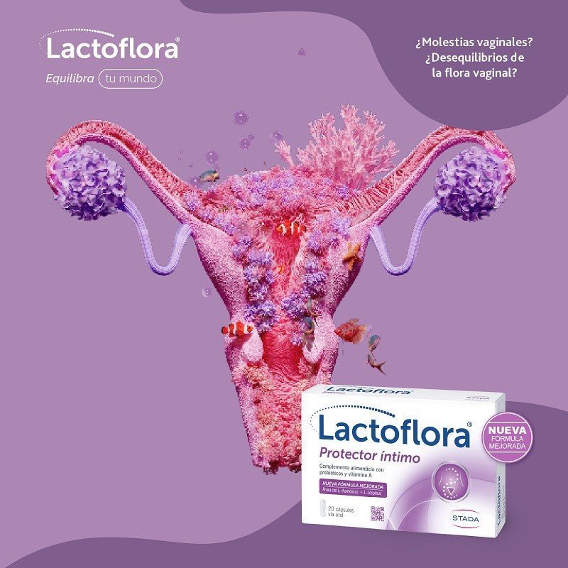LACTOFLORA Ciscare Probiótico Arándano Rojo 30 caps + Protector Íntimo 20 caps-6