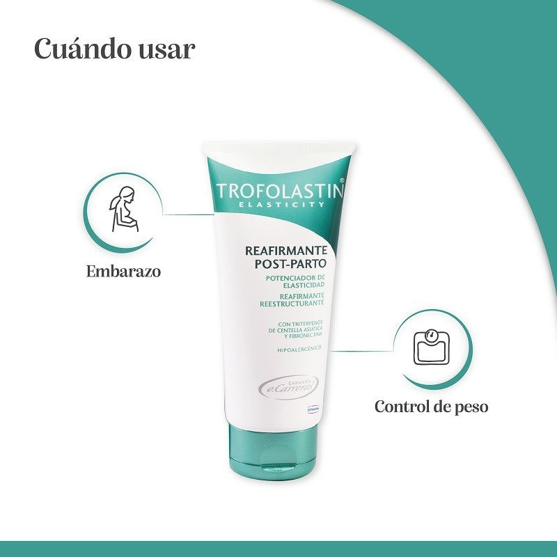 TROFOLASTIN Anti-Estrías 250ml + Post-Parto Crema 200ml + Reafirmante Senos 75ml-4