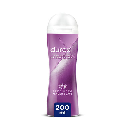 DUREX Play Masaje Relajante Lubricante Íntimo 2en1 Aloe Vera 200ml-1