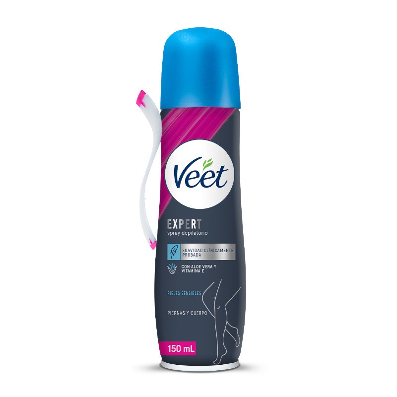 VEET Expert Spray Depilatorio Piel Sensible 150ml-1