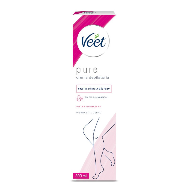VEET Crema Depilatoria Minima Piel Normal 200ml-1
