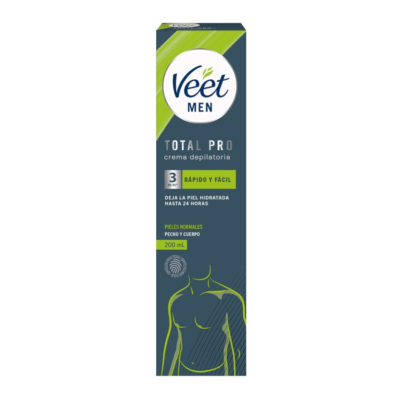 VEET Men Crema Depilatoria Pieles Normales Cuerpo 200ml-1