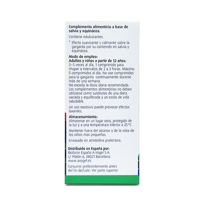 A.Vogel Pastillas para la Garganta 20 comprimidos