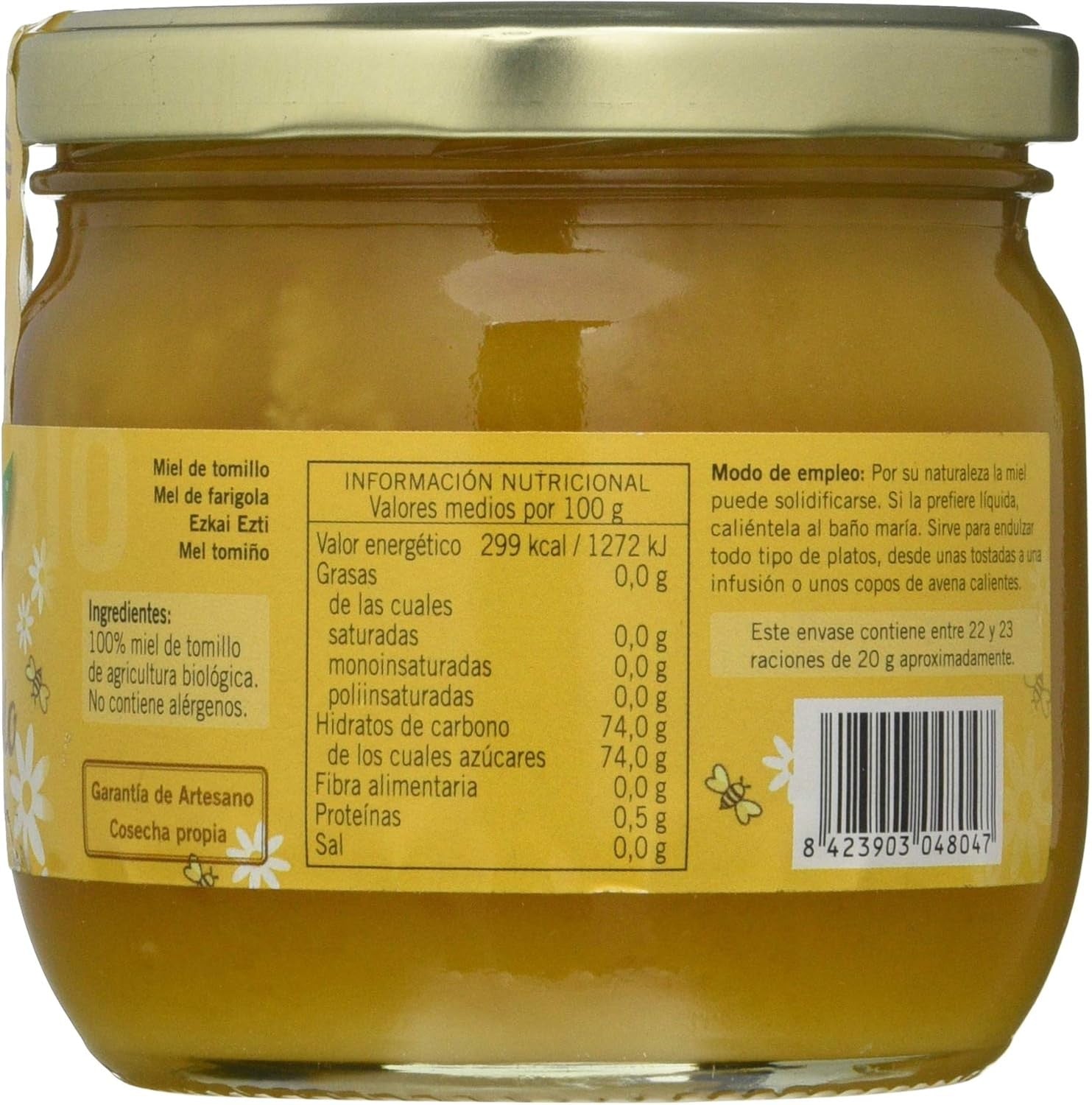 Biocop Miel Tomillo 450 g-3