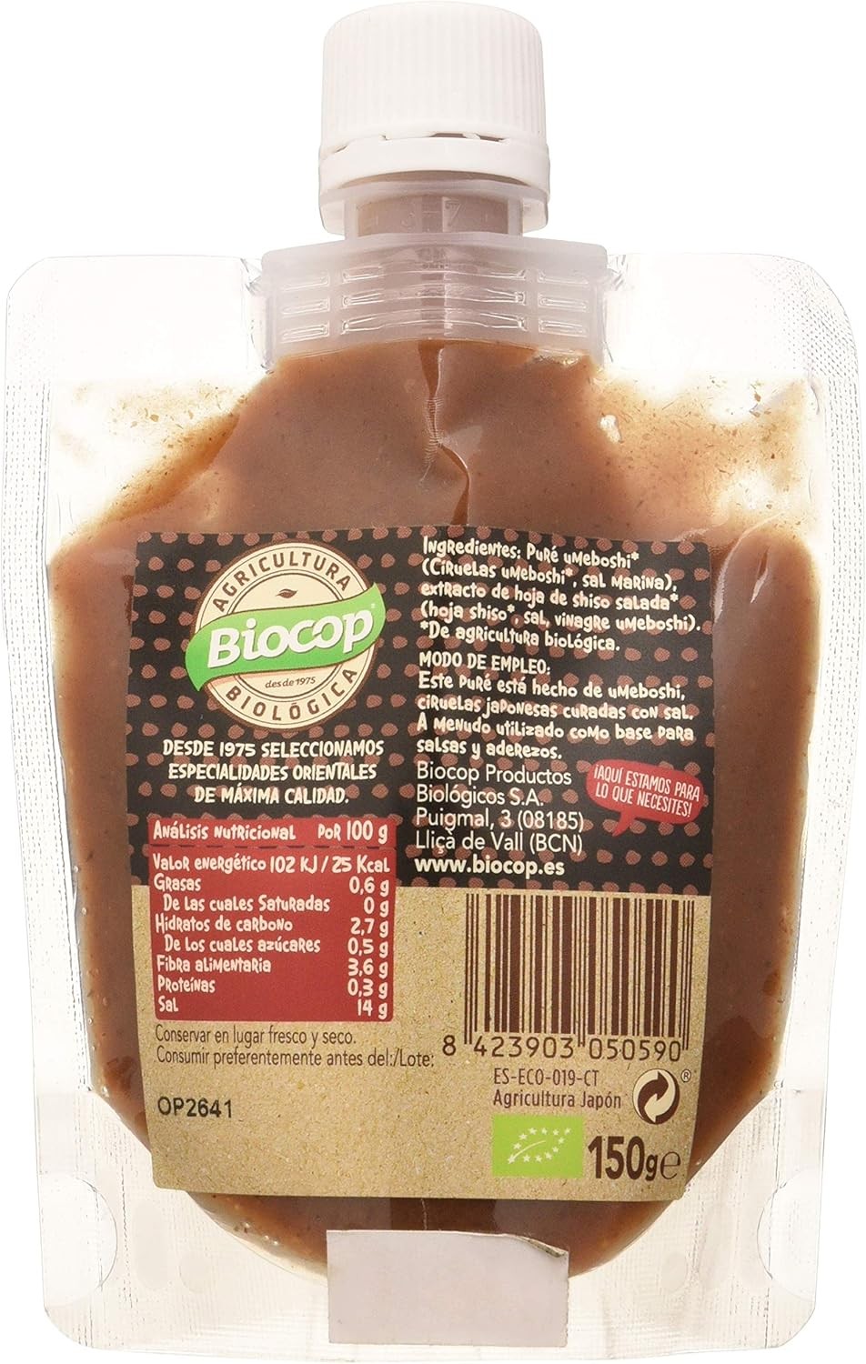 Biocop Umeboshi Puré 150 g-2