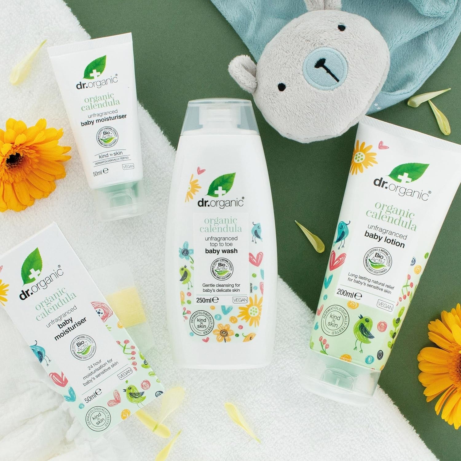 Dr. Organic Loción Corporal Bebé Caléndula 250 ml-5