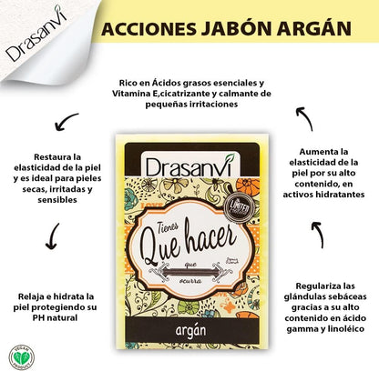 Drasanvi Jabón de Argán 100 g-4