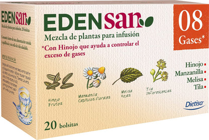 Edensan Infusión 08 Gases 20 Sobres-1