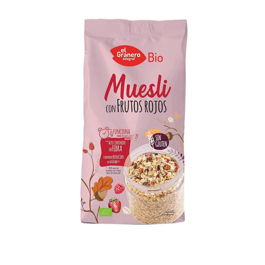 El Granero Muesli Frutos Rojos Sin Gluten 375 g-1