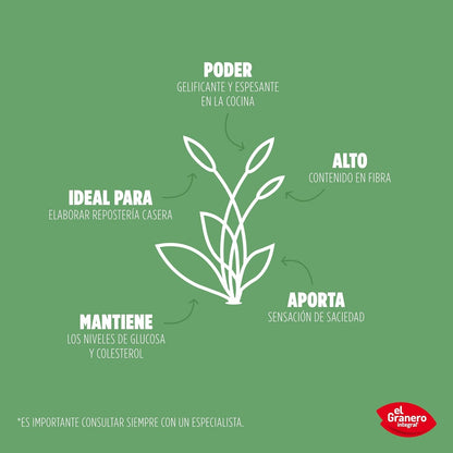 El Granero Psyllium Bio 400 g-2