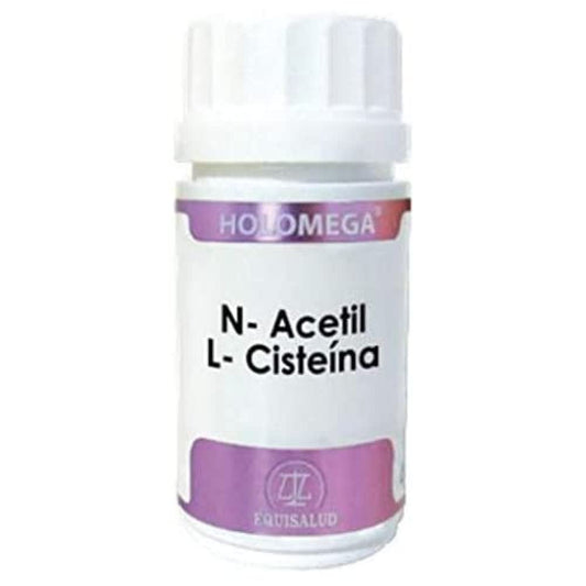 Equisalud Holomega N-Acetil- L-Cisteína 50 Cápsulas-1