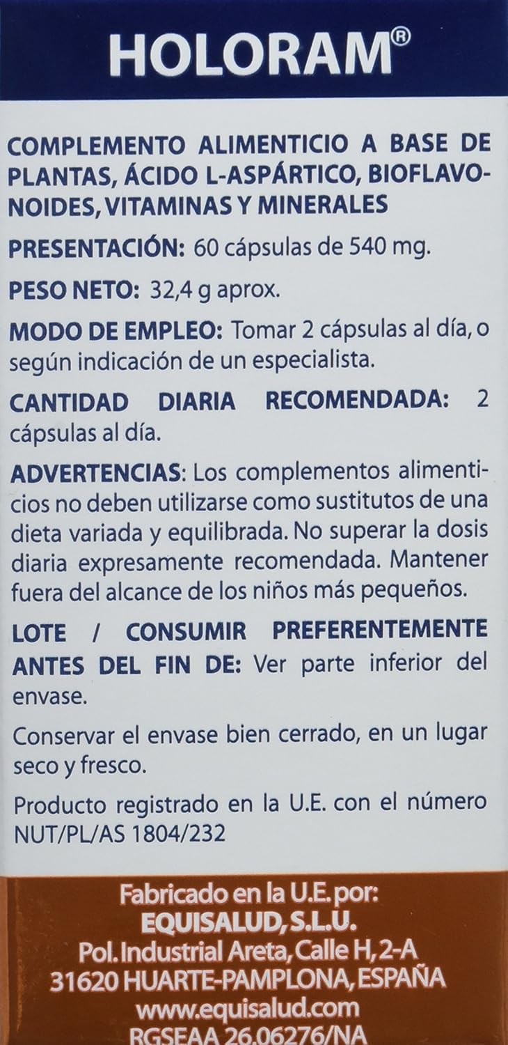 Equisalud Holoram Vision 60 Cápsulas-3