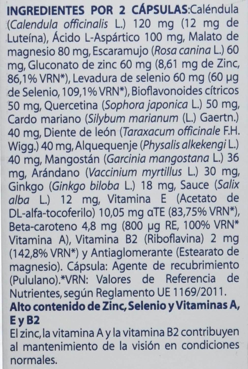 Equisalud Holoram Vision 60 Cápsulas-7