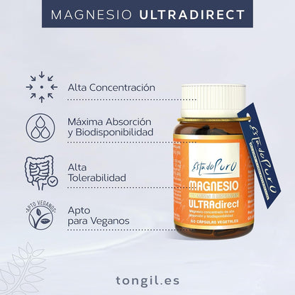 Estado Puro Magnesio Ultradirect 60 Cápsulas-2