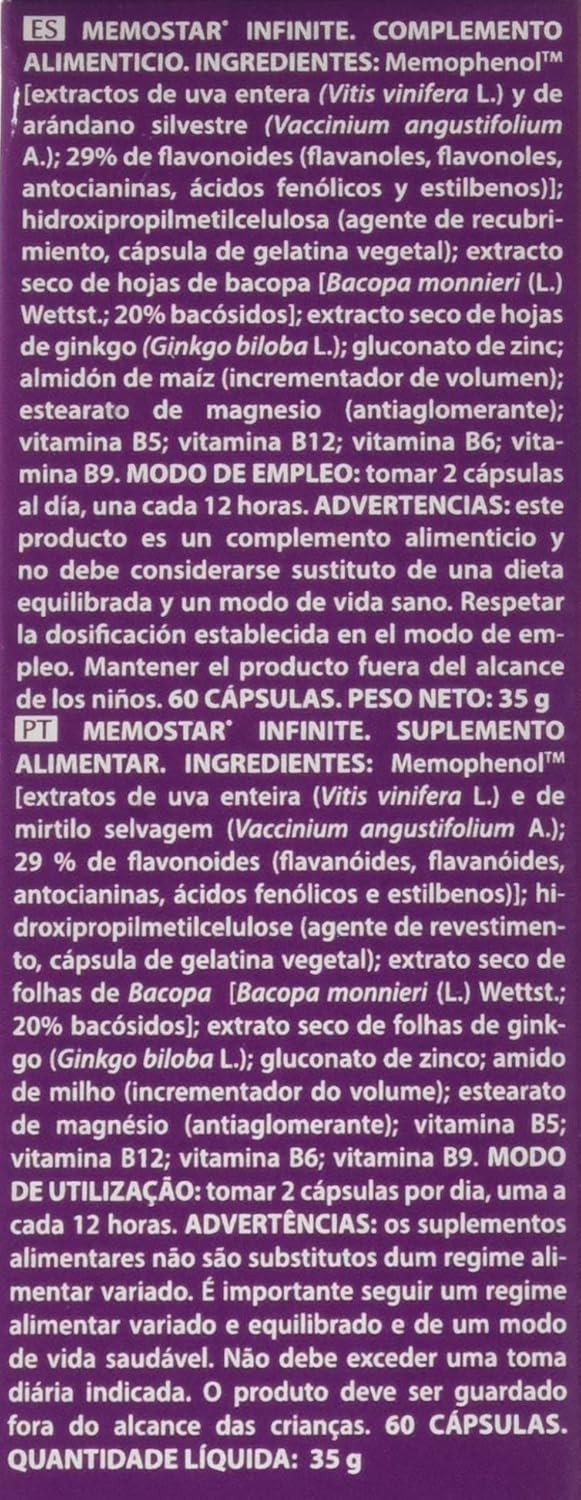 Intersa Memostar Infinite 60 Cápsulas-3