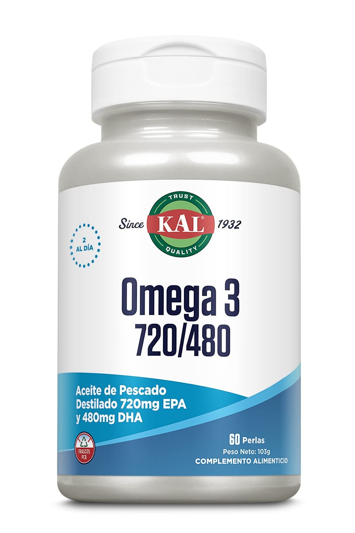 KAL Omega 3 720/480 60 Perlas-1