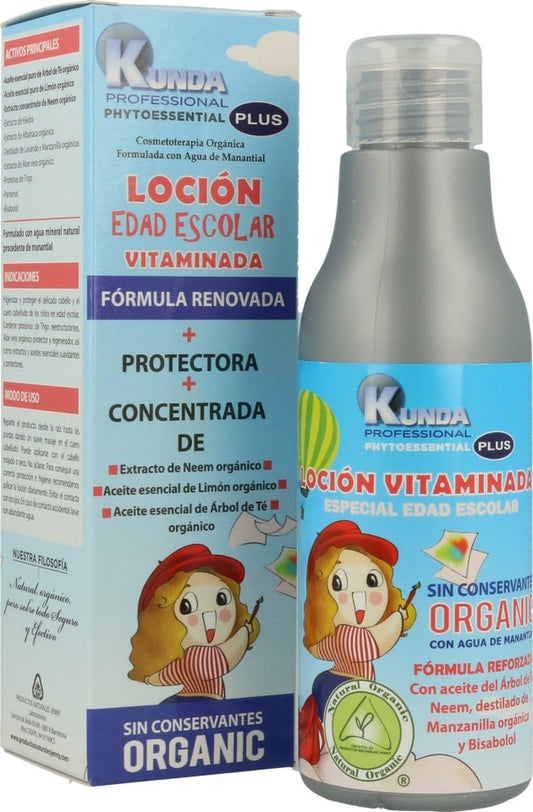 Kunda Loción Vitaminada Edad Escolar 250 ml-1