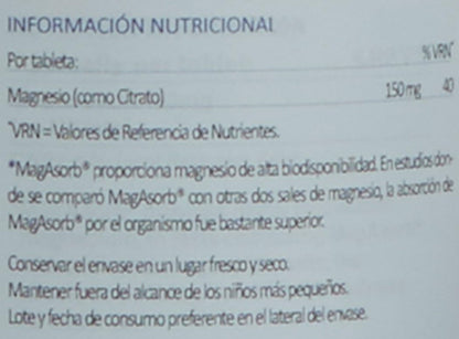 Lamberts MagAsorb 180 Tabletas-4