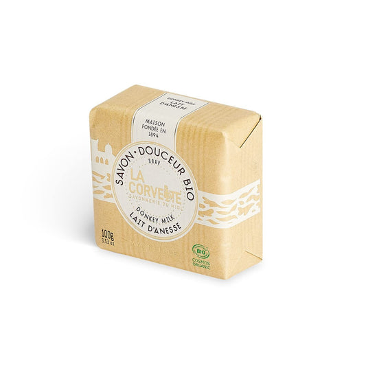 Le Corvette Jabón Leche de Burra Bio 100 g-1