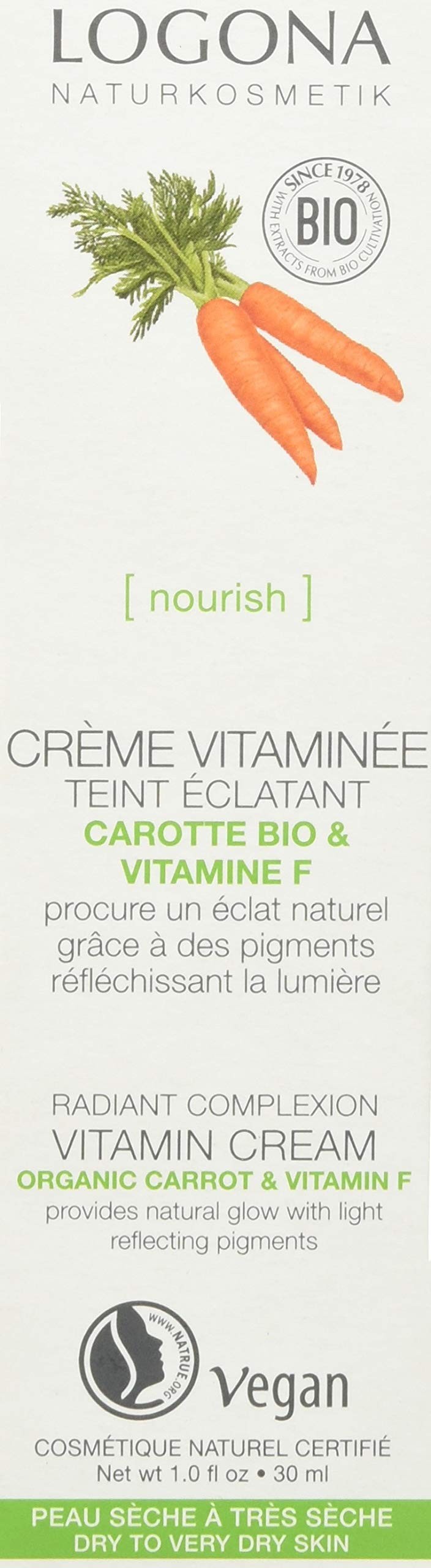 Logona Crema Zanahoria Vitamina F Iluminadora 30 ml-1