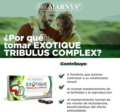 Marnys Exotique Tribulus Complex 30 Cápsulas-3