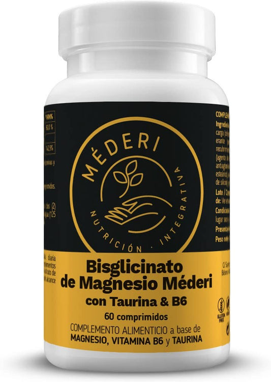 Mederi Bisglicinato de Magnesio 60 Comprimidos-1