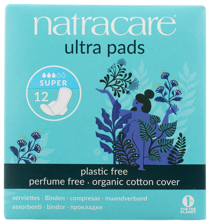 Natracare Compresa Super Alas 12 Unidades-1
