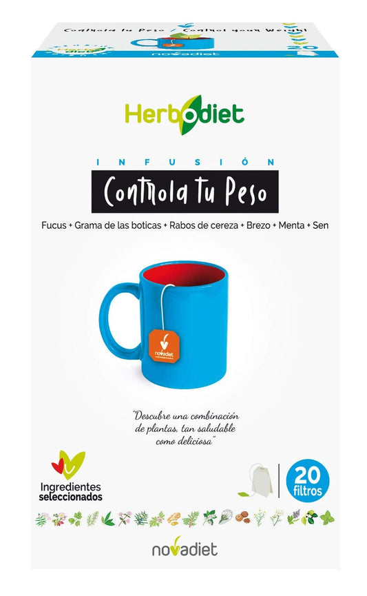Novadiet Infusión Herbodiet Controla tu Peso 20 Sobres-1