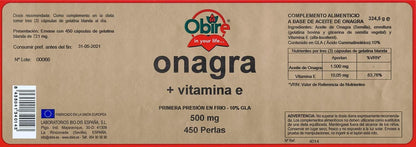 Obire Onagra 500 mg 450 Perlas-4