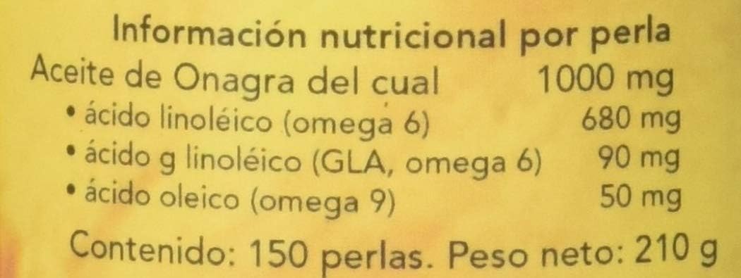 Ortocel Nutri-Therapy Onagra 1000 mg 150 Perlas-2