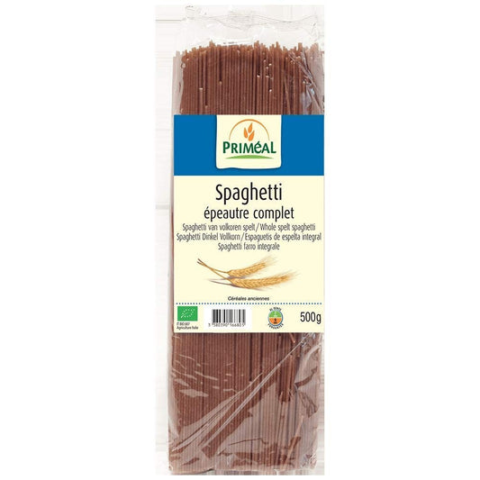 Primeal Spaguetti Trigo Espelta Integral 500 g-1