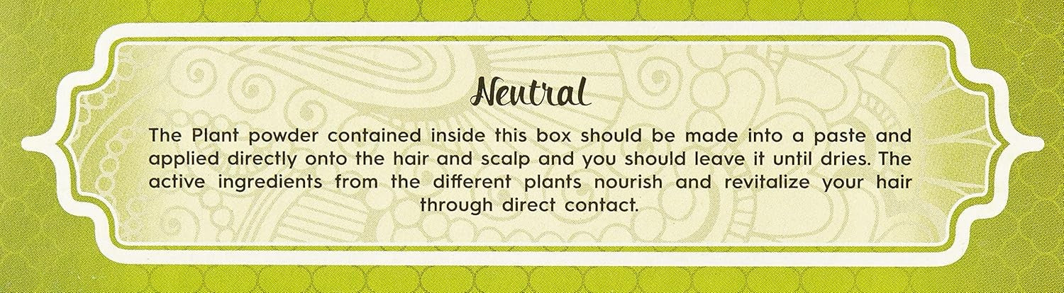 Radhe Shyam Henna Neutro Polvo 100 g-2