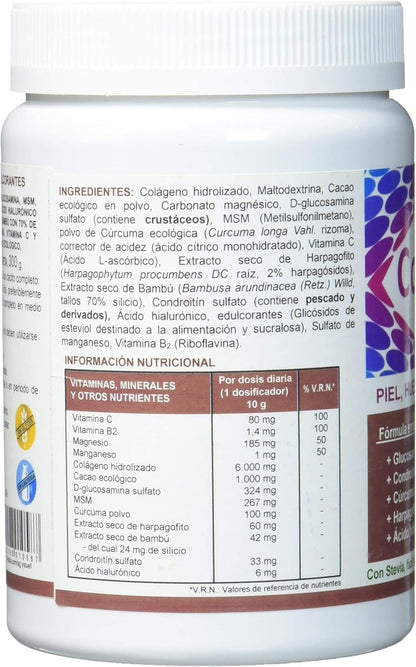 Robis Super Colágeno Hidrolizado Chocolate 300 g-3