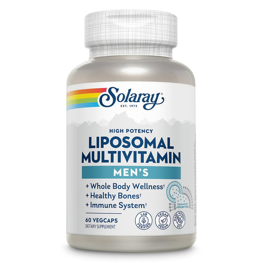 Solaray Liposomal Multivitamin Men's 60 Cápsulas-1