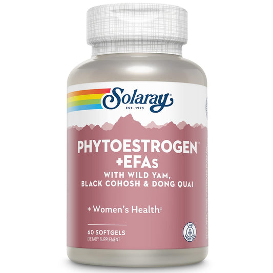 Solaray Phytoestrogen Plus EFAs 60 Perlas-1