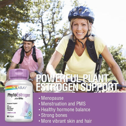 Solaray Phytoestrogen Plus EFAs 60 Perlas-4