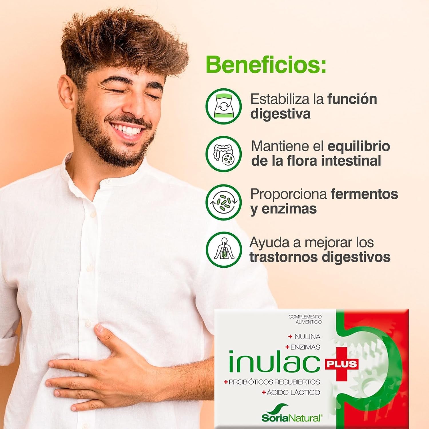 Soria Natural Inulac Plus 30 Tabletas-4